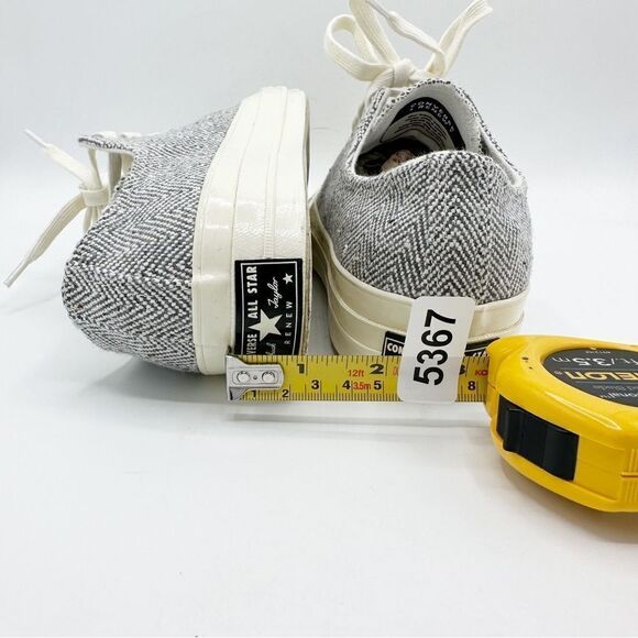 Converse Men's  chuck 70 recycled low-top Oxford sneakers Sz 8.5‎ - Picture 12 of 14